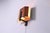Wood Plywood & Metal Wall Lights by Louis C. Kalff for Philips, 1950s, Set of 2 For Sale - Image 7 of 18