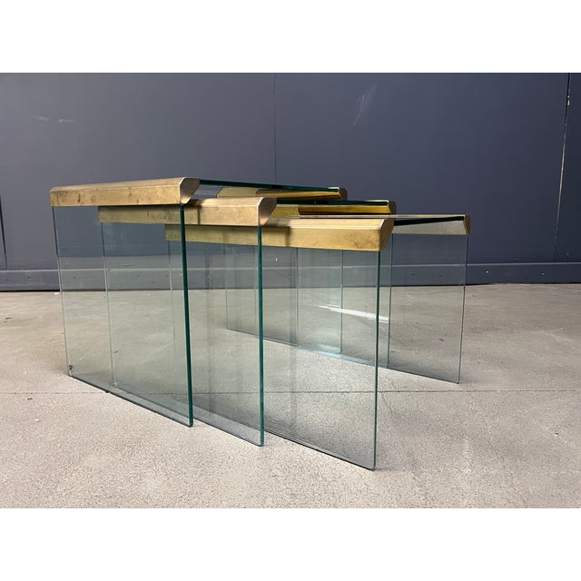 T35 Nesting Tables from Galotti & Radice, 1975, Set of 3 For Sale - Image 9 of 11