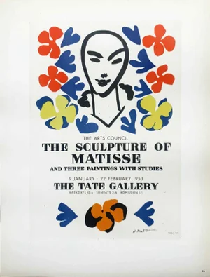 Matisse Lithograph 46 the Sculpture of Matisse