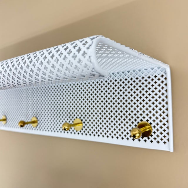 Coat Rack in the style of Mathieu Matégot, 1950s For Sale - Image 14 of 18