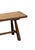 Contemporary Sculptural Teak Wood Bench Carved Detailing, Modern Organic For Sale - Image 3 of 9