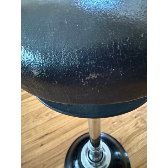 Exceptional Condition 1930 Vintage, Art-Deco Dentist Stool by Ritter For Sale - Image 10 of 11