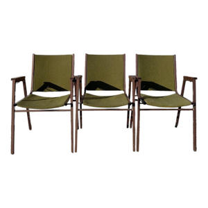 Mid 20th Century Vintage Theater Seats - Set of 3