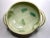 Unique shape and colors for this vintage studio art pottery style decorative bowl. The piece is ceramic with an abstract...