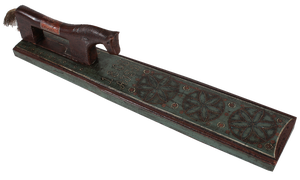 Antique Danish Mangle Board, 1803
