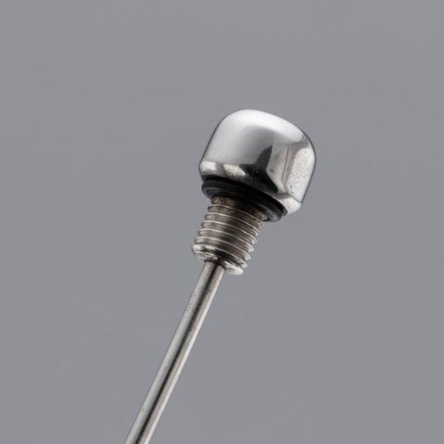 Silver Champagne Bottle Bubble Blowers from Asprey & Garrard, 2000s, Set of 2 For Sale - Image 6 of 14