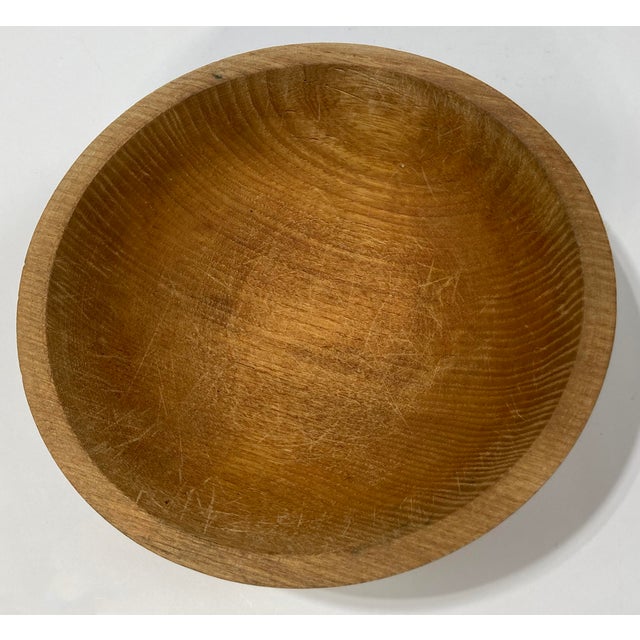 French Vintage French Hand-Carved Wood Bowl or Trinket Dish For Sale - Image 3 of 6