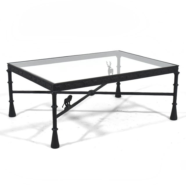 Tom Corbin Bronze Coffee Table in the Manner of Giacometti For Sale - Image 12 of 12