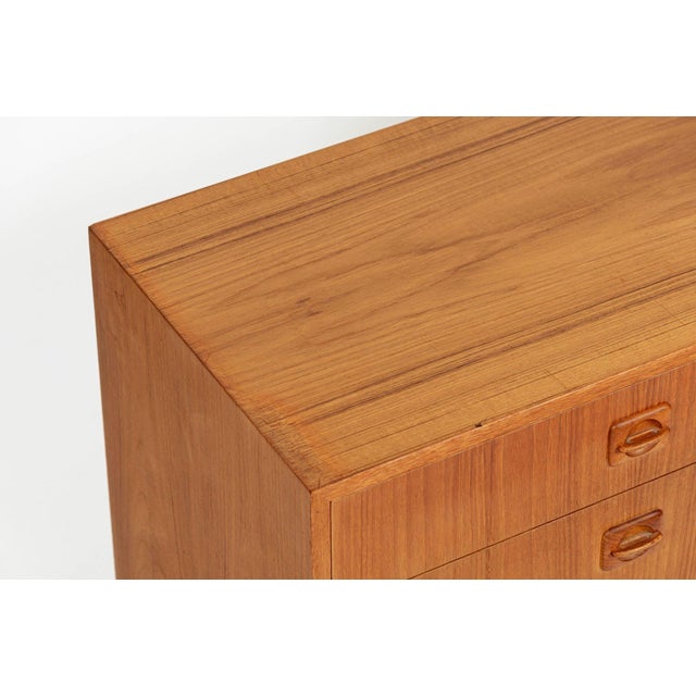 Danish Mid-Century Modern Teak 6-Drawer Dresser or Chest, 1960s For Sale In Detroit - Image 6 of 14