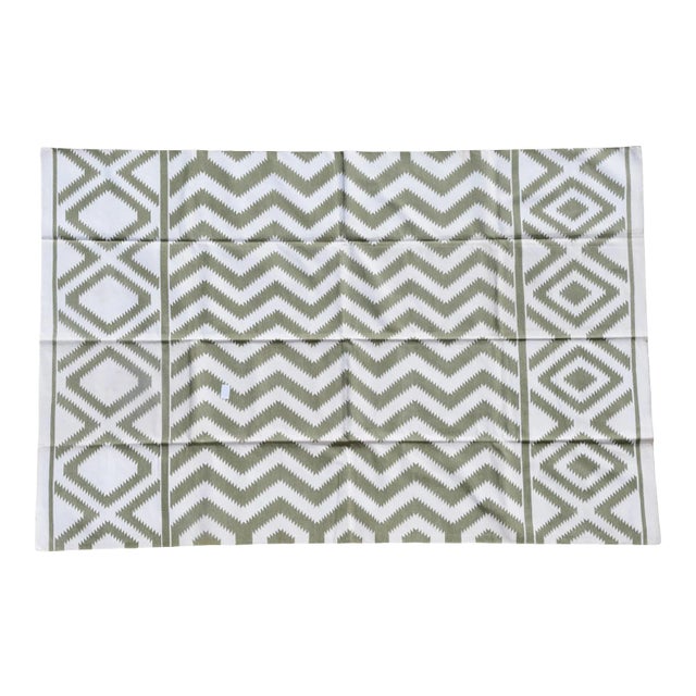 Jytte Rug, 6x9, Olive For Sale