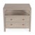 Nora 28 in. W Rectangular 2 Drawer Wide Nightstand with Open Shelf, Antique Taupe For Sale In Chicago - Image 6 of 11