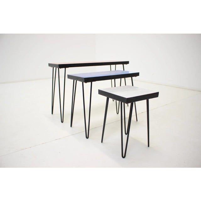 Flowers Stands, 1970s, Set of 3 For Sale - Image 6 of 8