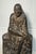 1920s Antique Thick Gilt Bronze Figural Lord Sai Baba Idol Figurine Doorstop Statue For Sale - Image 5 of 9