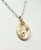 Diamond Freshwater Pearl Necklace 14k Gold Pendant Italy Certified For Sale - Image 10 of 12