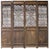 This 4 panel set of antique Chinese screen doors showcase a blend of traditional craftsmanship through its intricately...