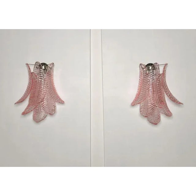 Italian Murano Sconces, 1990s, Set of 2 For Sale - Image 10 of 16