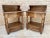 Mid-Century Spanish Wood Nightstands, Set of 2 For Sale - Image 14 of 14