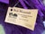1990s Purple Mongolian Lamb Fur Large Collectible Teddy Bear by Bear Mountain Artist Kathy Bindert For Sale - Image 5 of 8