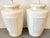 Contemporary Pair of Handmade Heavily Textured Plaster Table Lamps From 80's For Sale - Image 3 of 7