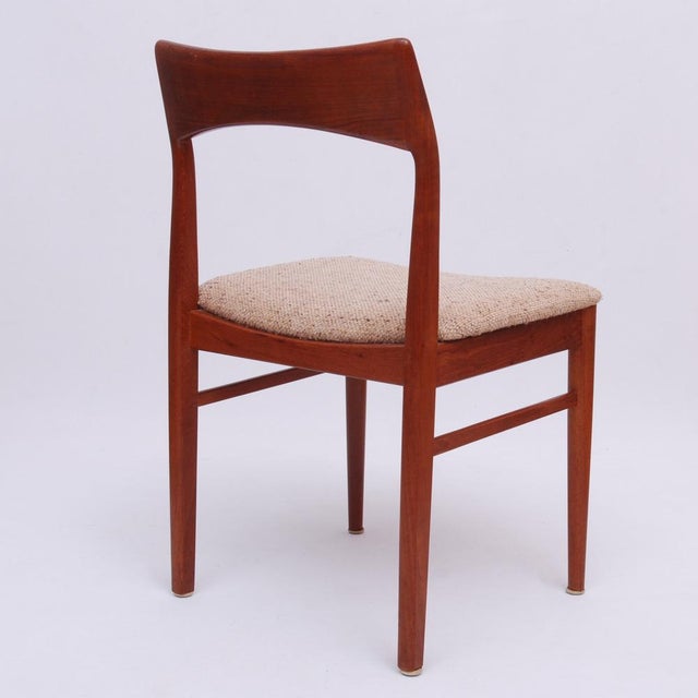 1960s Vintage Dining Chairs by Henning Kjaernulf for Vejle Stole Møbelfabrik, 1960s, Set of 3 For Sale - Image 5 of 16