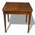 Baker Furniture Louis XVI Side Table With Walnut Veneer & Brass Gallery For Sale In Columbus - Image 6 of 12