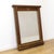 Large Oak Religious Church Frame with Mirror For Sale - Image 6 of 7
