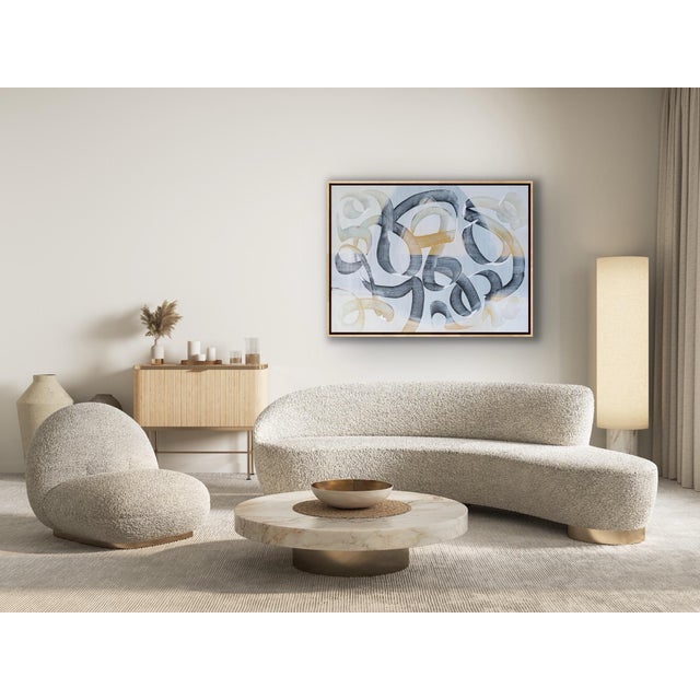 2020s Framed Original Painting Titled Wrapped by Pamela Harmon For Sale - Image 5 of 10