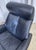 Animal Skin 1990s Img Leather Recliner, Swivel Chair and Rocking Chair For Sale - Image 7 of 12