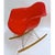 Eames Vintage Mid-Century Modern Style Rocking Chair For Sale - Image 4 of 7