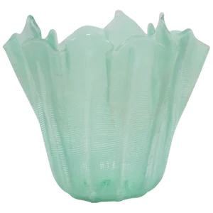 Italian Murano Art Glass Handkerchief Vase