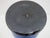 Donald Carlson Iridescent Blue Splatter Studio Art Glass Trumpet Vase For Sale - Image 12 of 12