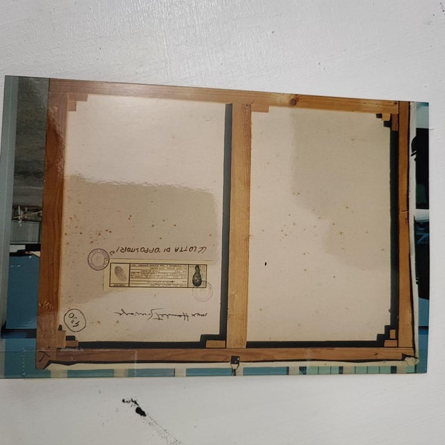 Max Hamlet, Struggle of Opposers, 1986, Acrylic on Canvas, Framed For Sale - Image 13 of 16