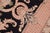 1990s Art Nouveau Savonnerie Pak-Persian Black/Rust Wool Rug - 8'1'' X 10'4'' For Sale - Image 5 of 9