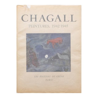 Chagall, 1947 First Edition Portfolio, 17 Full Color Prints From Paris, France For Sale