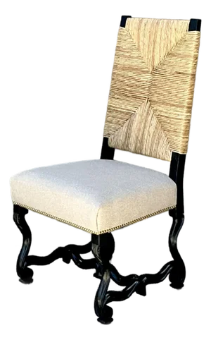 Vintage Ralph Lauren Rush Seat Chair