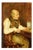 Max Gaisser, Inn Interior with an Older Man Sitting at a Table, 1890s, Oil Painting on Wood, Framed For Sale