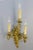 French Gilt Bronze 3-Light Sconce, 1920s For Sale - Image 4 of 18