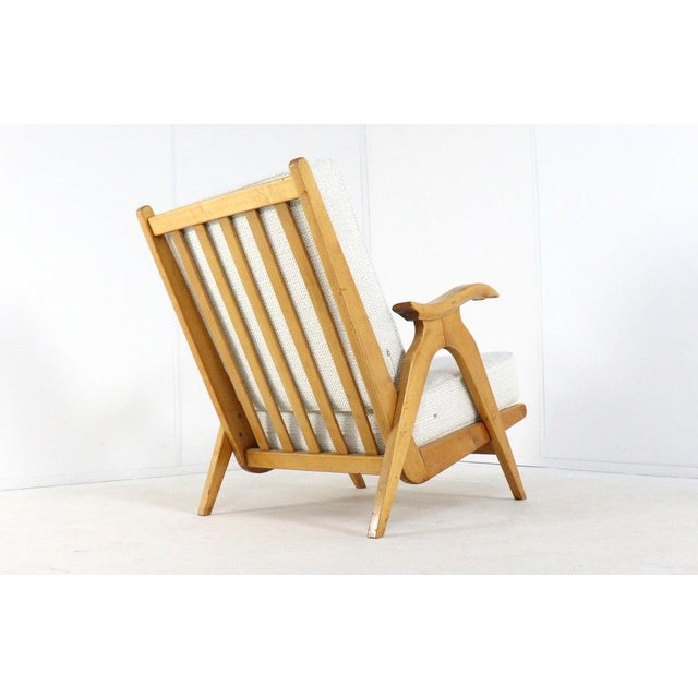 Nederweert Armchair in Oak For Sale - Image 3 of 16