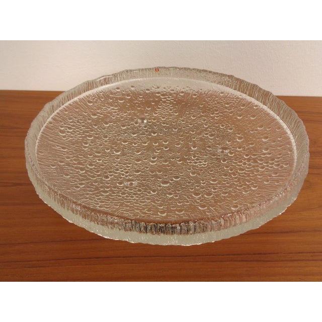 Large Glass Bowl by Tapio Wirkkala for Iittala, Finland, 1960s For Sale - Image 14 of 14