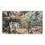 20th Century "Italian Hill Town" Oil on Canvas For Sale - Image 4 of 9