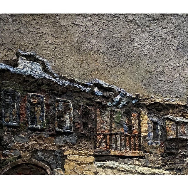 Lev Mezhberg, Urban Winter Landscape, Oil on Canvas Painting, 2003 For Sale In New York - Image 6 of 8