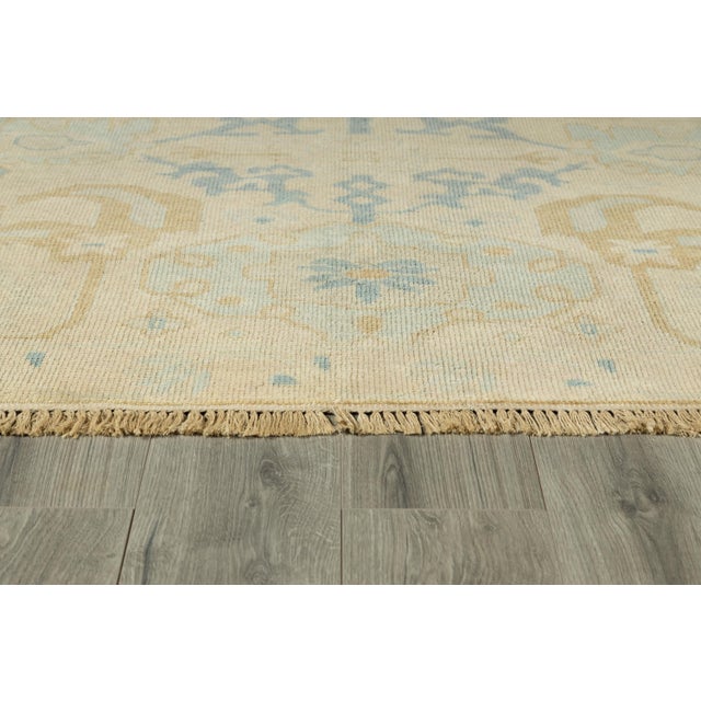 Modern Tanvi Palash Natural 9' X 12' Area Rug For Sale - Image 3 of 6
