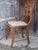 Antique Side Chair New Cane Seat Elegant Tiger & Bullseye Maple Cottage Bedroom For Sale - Image 18 of 18