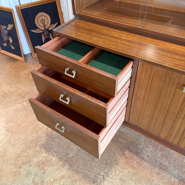 Nathan Furniture Mid 20th Century Drinks Highboard by Nathan Furniture For Sale - Image 4 of 5