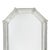 Silver Mid-Century Venetian Braided Glass Rods & Reversed Etched Octagonal Mirror For Sale - Image 8 of 12
