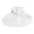 Rare Alfredo Barbini Murano Hand-Blown Art Glass Lotus Vase / Centerpiece Bowl With Four-Petal Opening, Italy, 13” For Sale