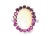 Add a touch of color and sophistication to your collection with this exquisite 14K White Gold Rhodolite Garnet and Opal...