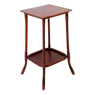 Art Nouveau Bentwood No. 960 Side Table by J. & J. Kohn, 1920s For Sale