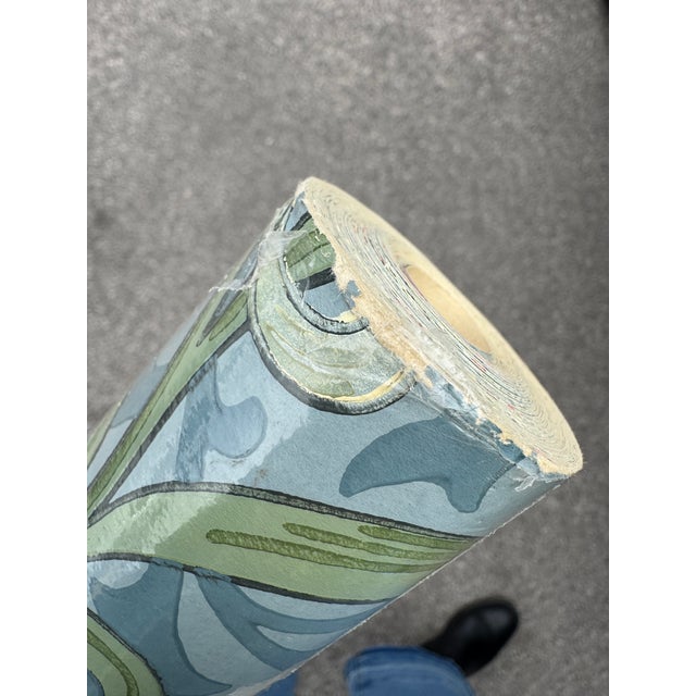 Golden Lily Wallpaper - William Morris: Colorway: Mineral Product Code: Wm8556/3 For Sale - Image 10 of 10