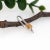Metal Citrine Pendant with Earth Mined Diamonds in Solid 14K White Gold Round 5mm For Sale - Image 7 of 8